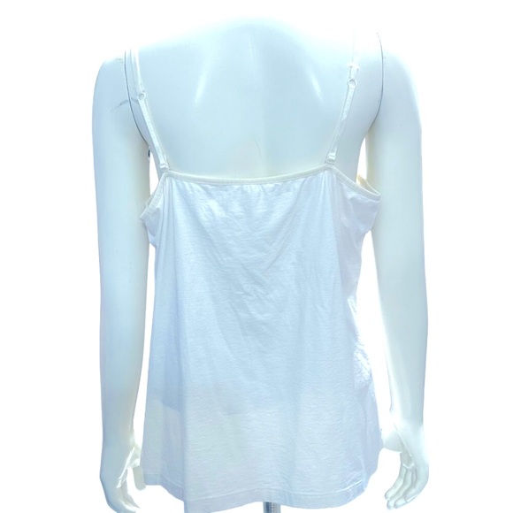 APT 9 Essentials White Nylon Spandex Blend Camisole Size XL - Picture 3 of 8